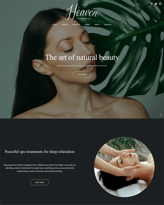 WordPress Themes For Spas And Salons
