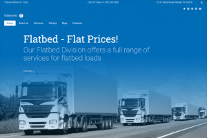Transportation And Logistics WordPress Themes feature