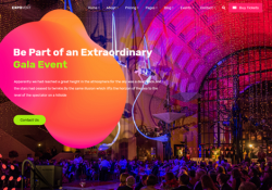 WordPress Themes For Events feature