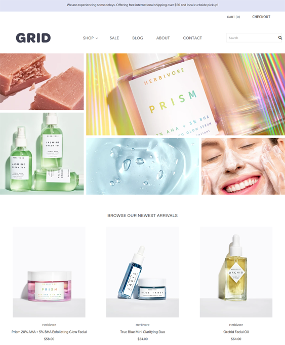 Clean Beauty Shopify Themes