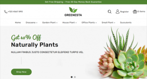 Shopify Themes For Selling House Plants feature