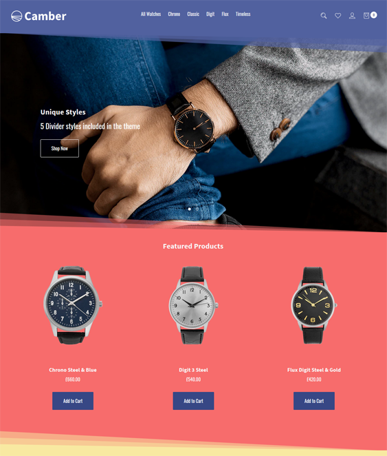 BigCommerce Themes For Jewelry And Watch Stores