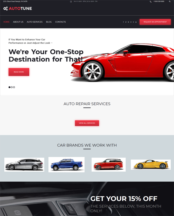 WordPress Themes For Car, Automotive, And Vehicle Websites