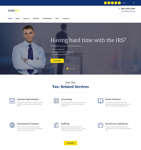 WordPress Themes For Accountants And Accounting Firms