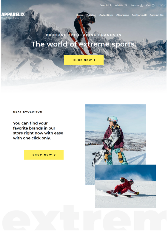 Sports Shopify Themes