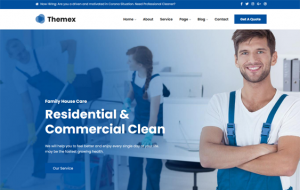 WordPress Themes For Cleaners And Cleaning Companies feature