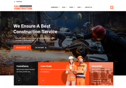 WordPress Themes For Construction Companies And Building Contractors feature