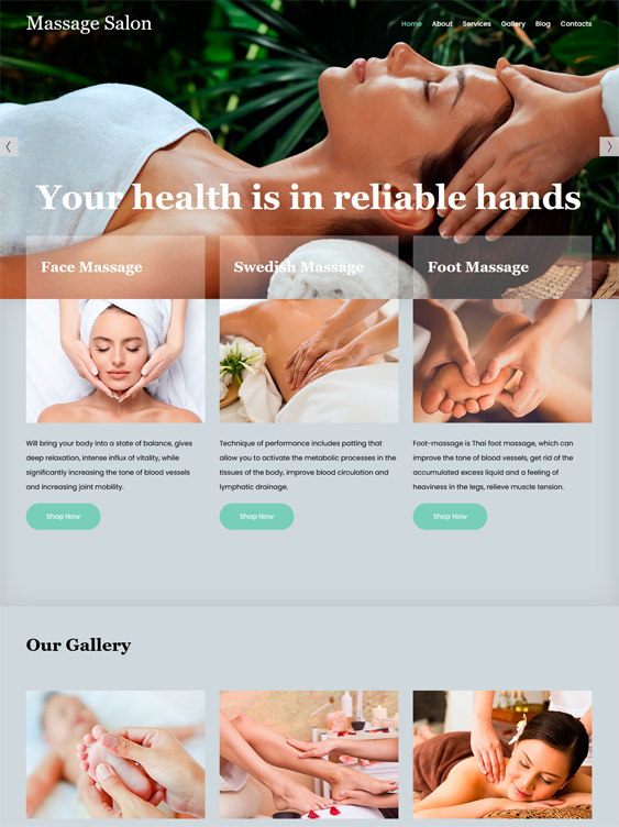 Joomla Templates For Spas And Beauty Salons
