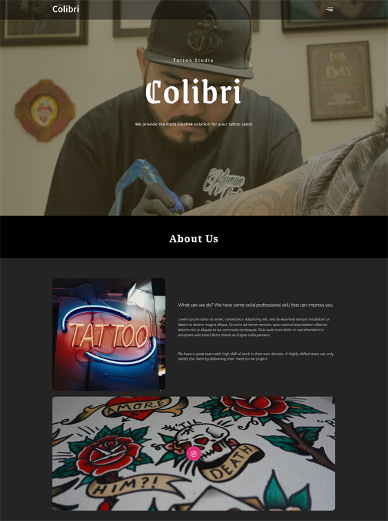 WordPress Themes For Tattoo Artists And Salons