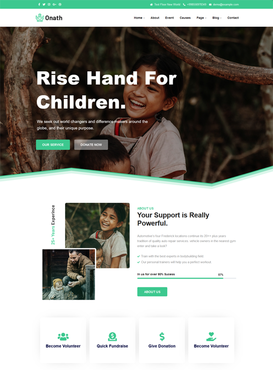 WordPress Themes For Charities And Nonprofits