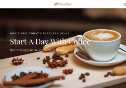 Shopify Themes For Coffee Shops feature