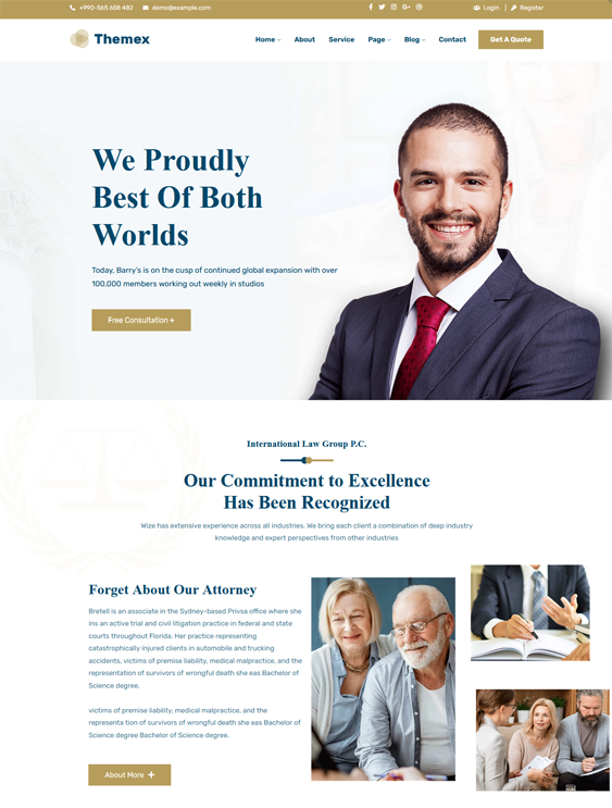 WordPress For Attorneys, Law Firms, And Lawyers