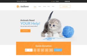 WordPress Themes For Pet Rescue And Animal Shelters feature