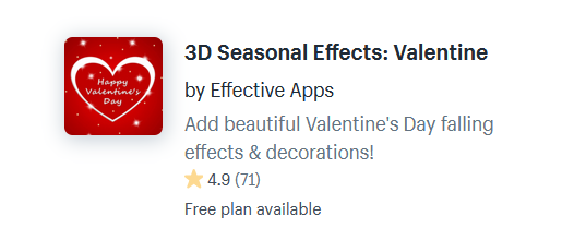 Valentine's Day Shopify Apps And Plugins