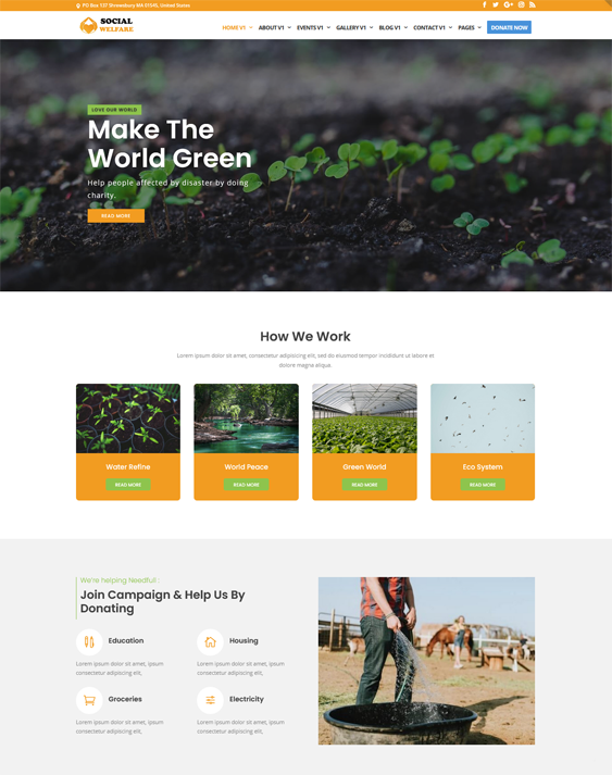 WordPress Themes For Green And Eco-friendly Websites