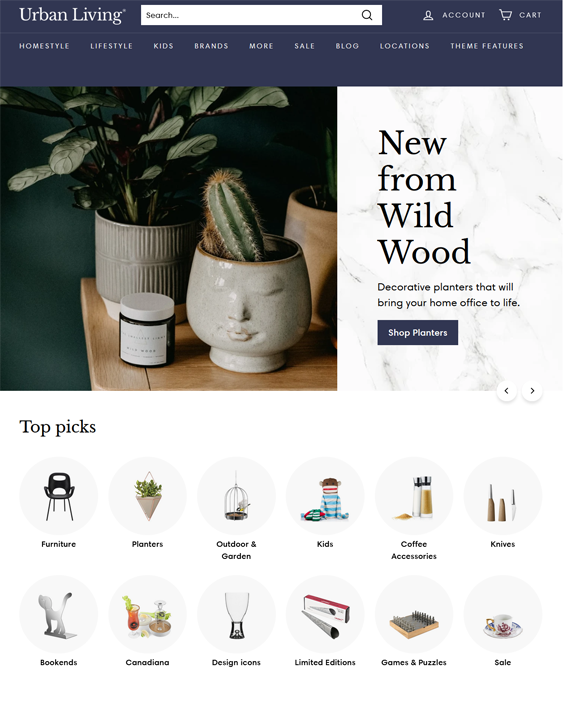 Shopify Themes For Selling House Plants And Succulents