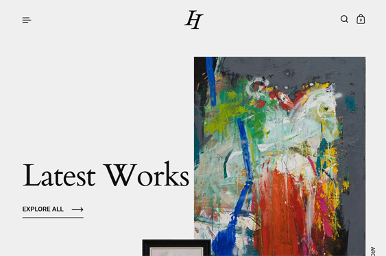 Shopify Themes For Artists And Art Galleries