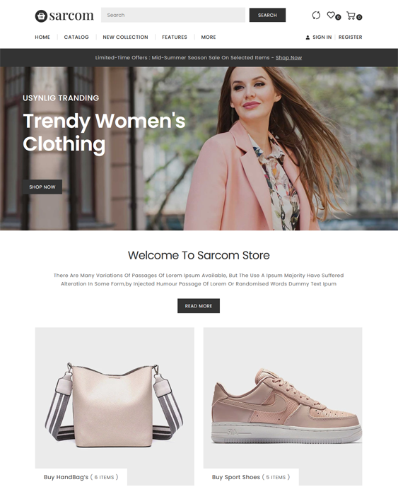 Shopify Themes For Women's Fashion And Clothing Stores