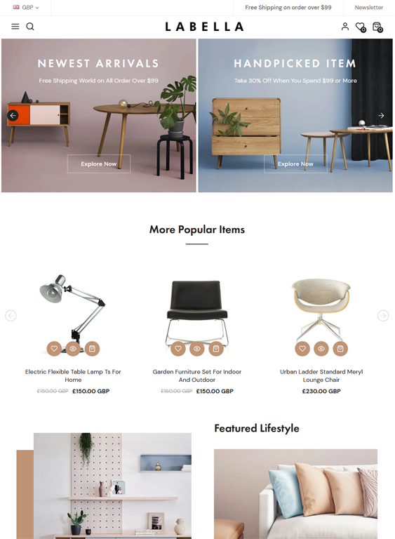 Interior Design And Home Decor Shopify Themes