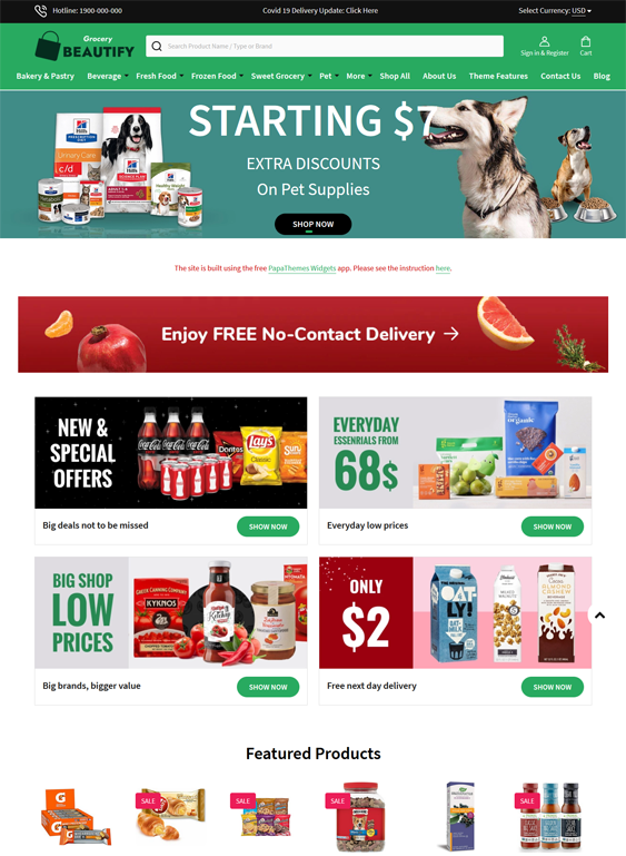 BigCommerce Themes For Online Pet Stores