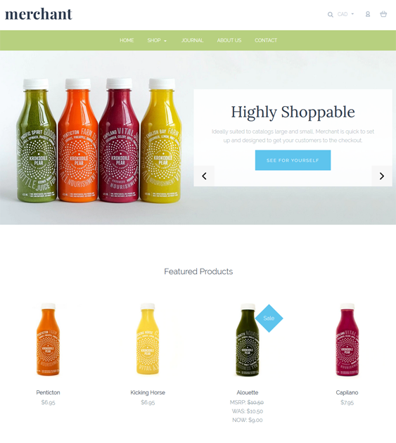 BigCommerce Themes For Online Food Stores