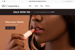 Beauty Shopify Themes For Selling Cosmetics, Makeup, And Skincare feature