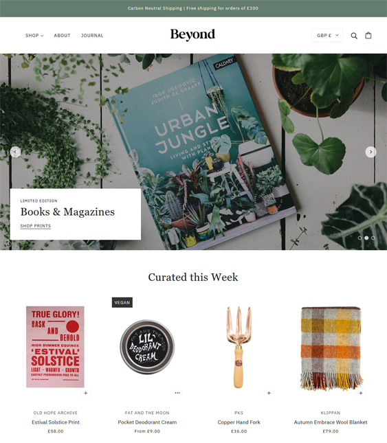 Shopify Themes For Bookstores