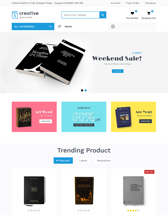 Shopify Themes For Bookstores