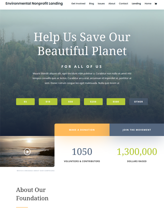 WordPress Themes For Environmental, Green, Organic, And Eco-friendly Websites