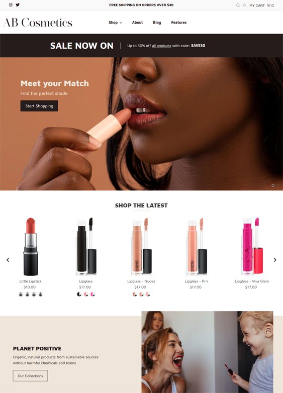 Beauty Shopify Themes For Selling Cosmetics, Makeup, And Skincare