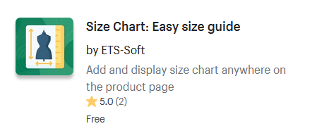 Shopify Apps For Size Guides And Charts