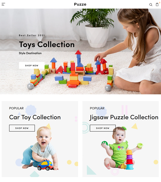 Shopify Themes For Online Toy Stores