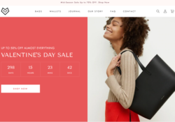 Responsive Shopify Themes For Selling Handbags, Wallets, Purses, And Backpacks feature