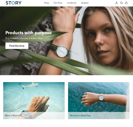 watch store shopify themes