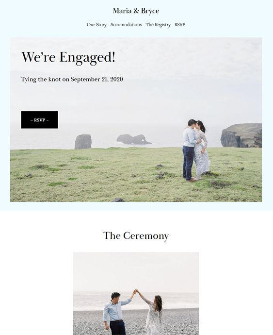Squarespace Templates For Wedding Websites