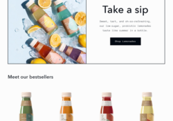 Shopify Themes For Online Food And Drink Stores feature