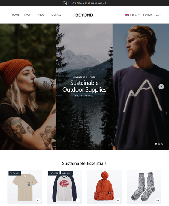 Shopify Themes For Online Sports And Sporting Goods Stores
