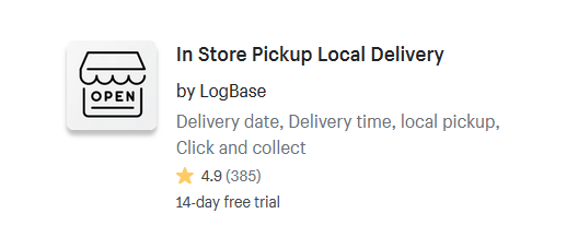 Local Delivery Shopify Apps