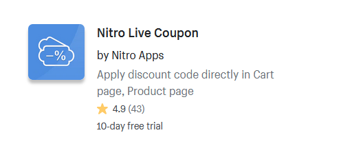 Coupon Shopify Apps