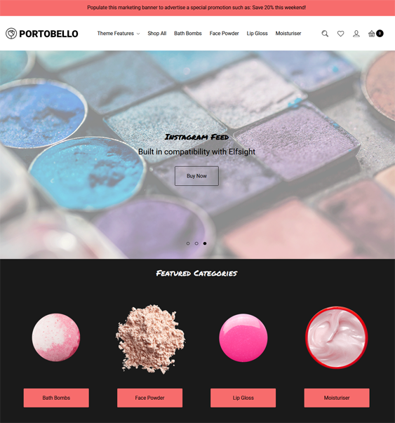 BigCommerce Themes For Online Makeup Stores