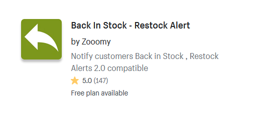 Shopify Apps For Back In Stock Alerts And Notifications