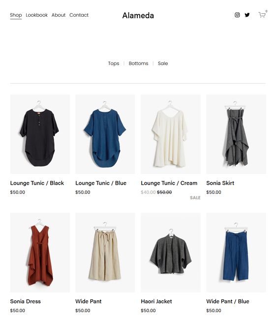 squarespace ecommerce templates for online stores