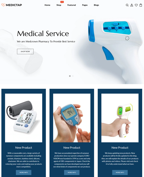 Medical Shopify Themes For DNA Testing Websites