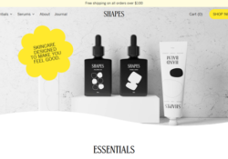 skincare products cosmetics shopify themes feature