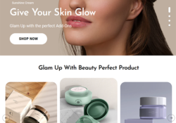 is shopify good for selling skincare online feature