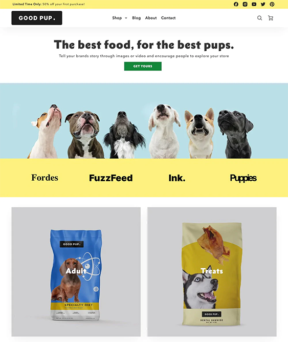 loft kansas city online pet store shopify theme